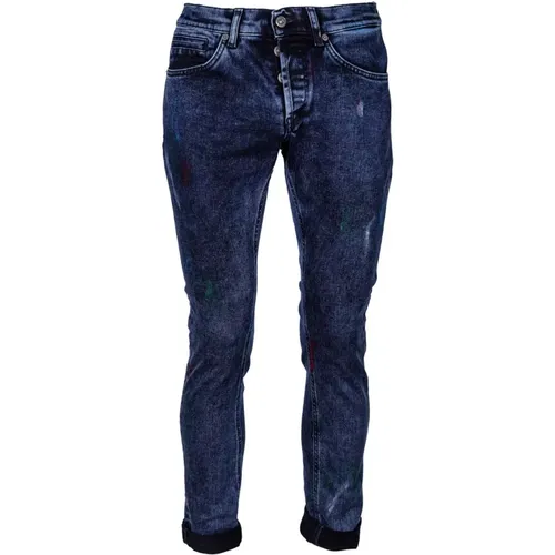 Men's Denim Jeans. Skinny Fit. Made in Italy. , male, Sizes: W38, W32, W36, W33, W31, W35 - Dondup - Modalova