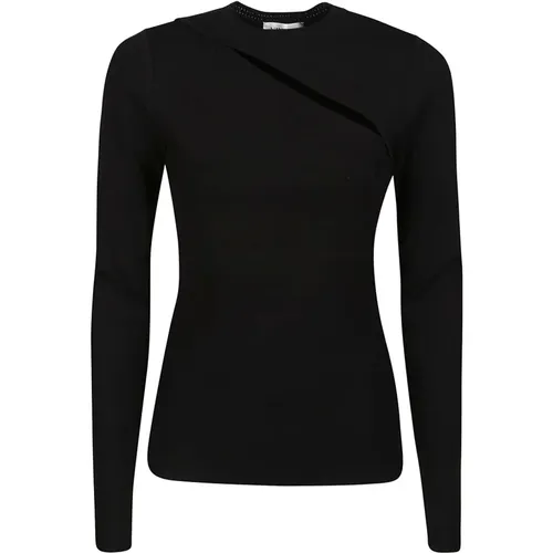 Edgy Cut Out Top , female, Sizes: M - Victoria Beckham - Modalova