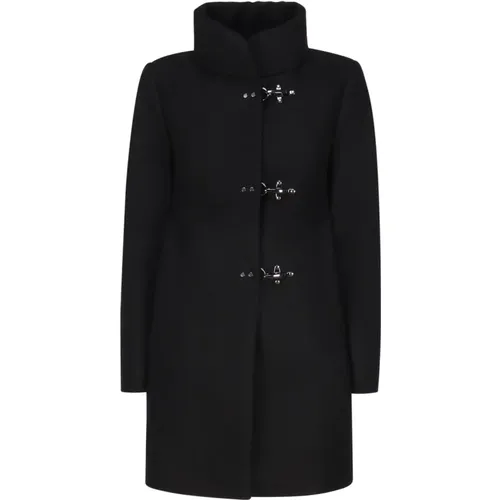 Cotton Elastan Coat , female, Sizes: L, XS - Fay - Modalova