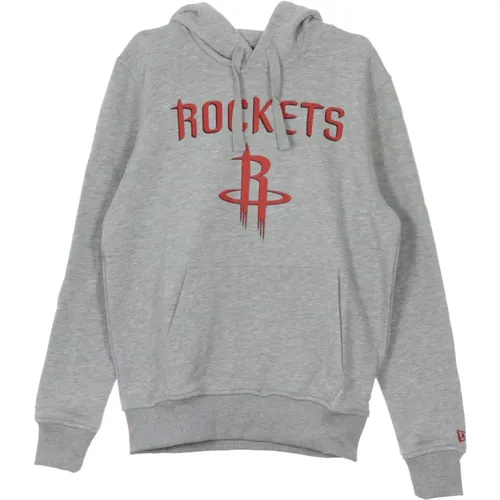 Hoodies, male, , Size: S Team Logo Hoodie Light Grey - new era - Modalova