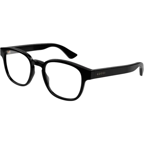 Eyeglasses Gg1343O 001 transparent size: 49/19/145 , male, Sizes: 49 MM - Gucci - Modalova