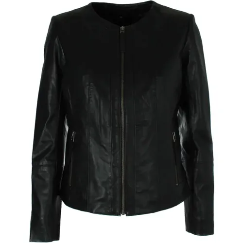 Leather Jacket , female, Sizes: M - Butterfly Copenhagen - Modalova