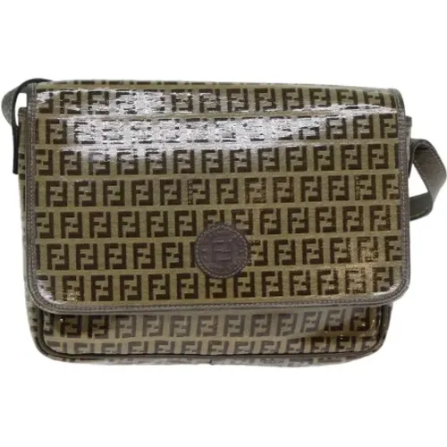 Pre-owned Cross Body Bags, female, , Size: ONE SIZE Pre-owned Canvas fendi-bags - Fendi Vintage - Modalova