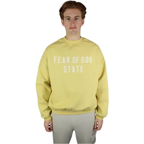 Luxuriöser Amber Heavy Fleece Crewneck - Fear Of God - Modalova