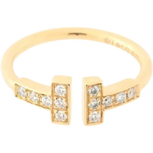 Pre-owned Jewellery, female, , Size: ONE SIZE Pre-owned Gold rings - Tiffany & Co. Pre-owned - Modalova