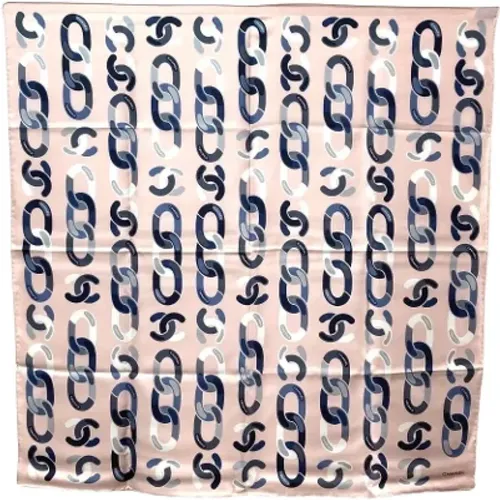 Pre-owned Silk scarves , female, Sizes: ONE SIZE - Chanel Vintage - Modalova