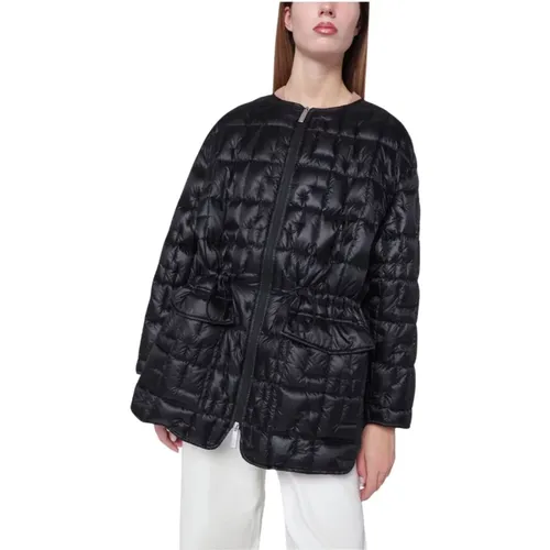 Winter Jackets, female, , Size: L Giubbotto Imbottito Laminar - Herno - Modalova
