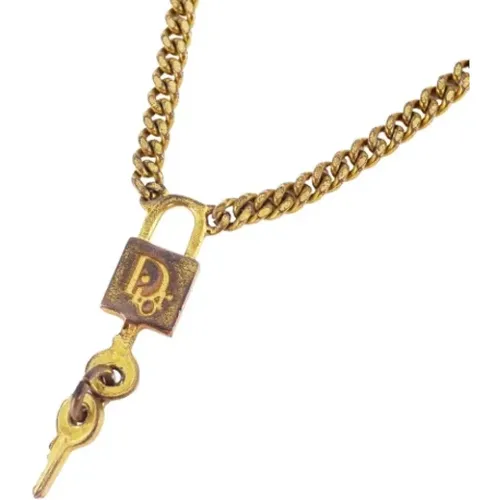 Pre-owned Gold dior-jewelry , female, Sizes: ONE SIZE - Dior Vintage - Modalova