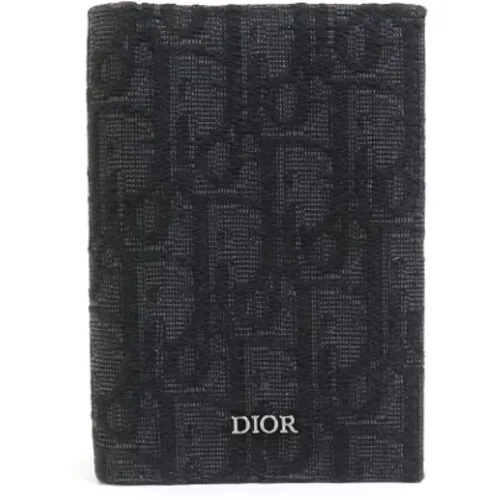 Pre-owned Wallets, male, , Size: ONE SIZE Pre-owned Canvas home-office - Dior Vintage - Modalova