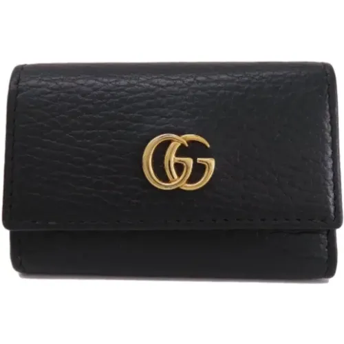 Pre-owned Accessories, female, , Size: ONE SIZE Pre-owned Leather key-holders - Gucci Vintage - Modalova