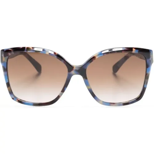 Stylische Sonnenbrille mit Zubehör , Damen, Größe: 58 MM - Michael Kors - Modalova