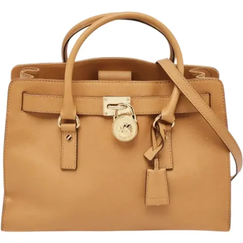 Pre-owned Tote Bags, female, , Size: ONE SIZE Pre-owned Leather totes - Michael Kors Pre-owned - Modalova