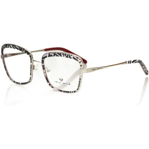 Glasses, female, , Size: ONE SIZE Square Zebra Pattern Eyeglasses - Frankie Morello - Modalova