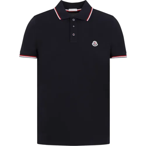 Polo Shirts, male, , Size: 3XL Polo T-Shirt - Moncler - Modalova