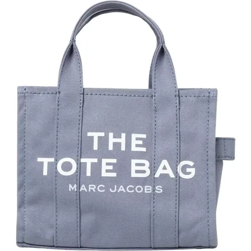 Tote Bags, female, , Size: ONE SIZE The Tote Bag Mini Canvas Tote - Marc Jacobs - Modalova