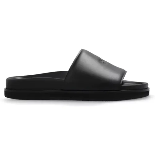 ‘Cloud’ leather slides , female, Sizes: 5 UK, 3 UK - Off White - Modalova