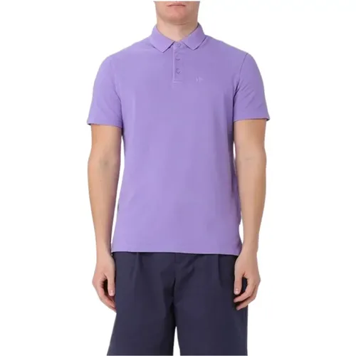 Klassisches Polo-Shirt , Herren, Größe: 2XL - Armani Exchange - Modalova