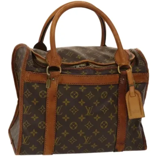 Pre-owned Weekend Bags, female, , Size: ONE SIZE Pre-owned Canvas travel-bags - Louis Vuitton Vintage - Modalova