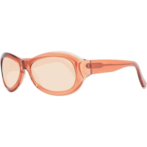 Sunglasses, unisex, , Size: ONE SIZE Oval Mirrored Sunglasses - Bally - Modalova