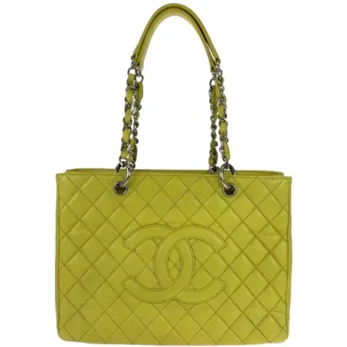 Pre-owned Tote Bags, female, , Size: ONE SIZE Pre-owned Leather chanel-bags - Chanel Vintage - Modalova