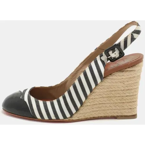 Pre-owned Canvas espadrilles , female, Sizes: 4 UK - Christian Louboutin Pre-owned - Modalova