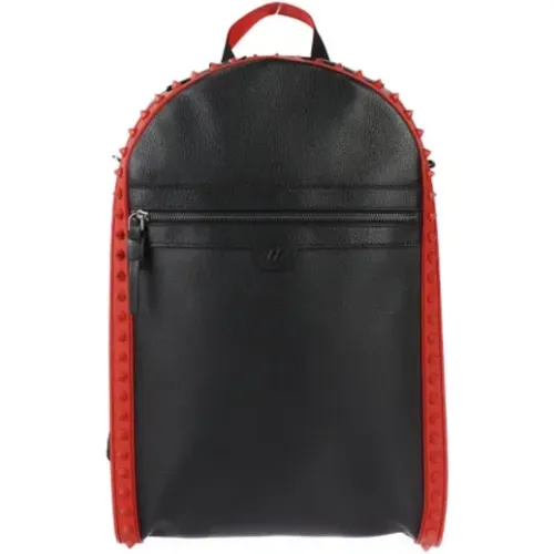 Pre-owned Backpacks, male, , Size: ONE SIZE Pre-owned Leather shoulder-bags - Christian Louboutin Pre-owned - Modalova