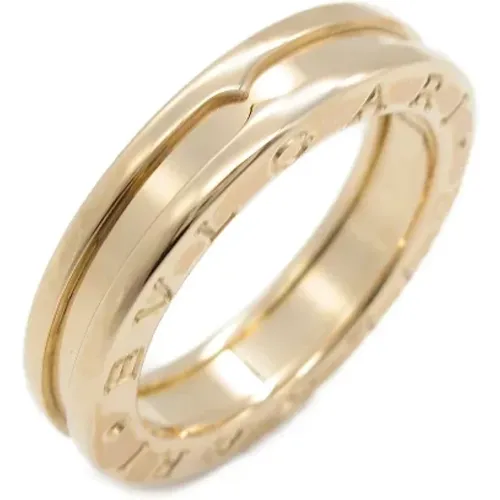 Pre-owned Jewellery, female, , Size: ONE SIZE Pre-owned Rose Gold rings - Bvlgari Vintage - Modalova