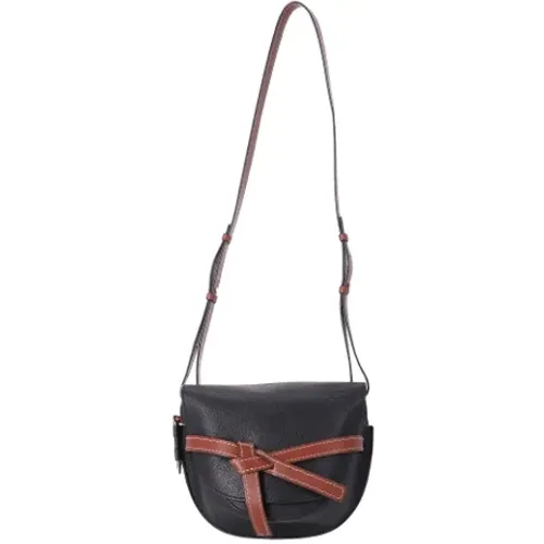 Pre-owned Cross Body Bags, female, , Size: ONE SIZE Pre-owned Leather shoulder-bags - Loewe Pre-owned - Modalova