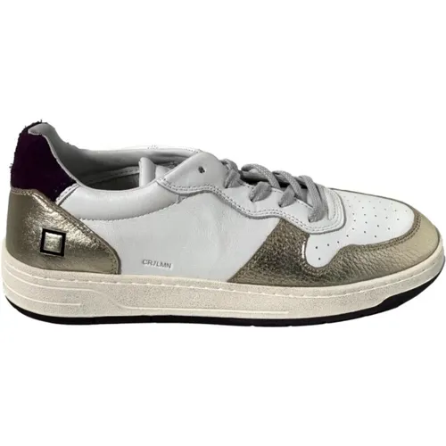 White Platinum Court Sneakers , female, Sizes: 6 UK - D.a.t.e. - Modalova