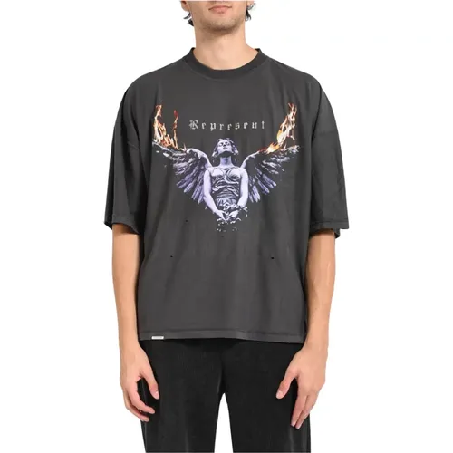 T-Shirts, male, , Size: S Reversible Living Legacy Tour T-Shirt - Represent - Modalova