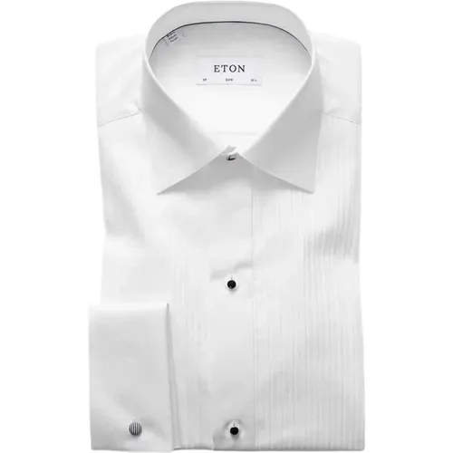 Sophisticated Cotton Formal Shirt , male, Sizes: L, S, XL, M, 2XL, 3XL - Eton - Modalova
