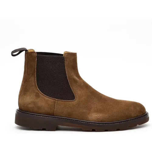 Chelsea Boots, male, , Size: 12 US Suede James Boot - Henderson - Modalova