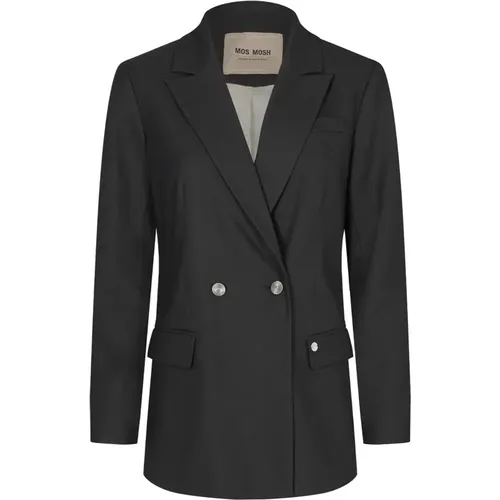 Trendy Oversized Double-Breasted Blazer , female, Sizes: XS, M, S, L, 2XL, XL - MOS MOSH - Modalova