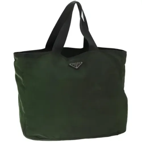 Pre-owned Tote Bags, female, , Size: ONE SIZE Pre-owned Nylon totes - Prada Vintage - Modalova