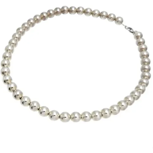 Pre-owned Jewellery, female, , Size: ONE SIZE Pre-owned Silver necklaces - Tiffany & Co. Pre-owned - Modalova