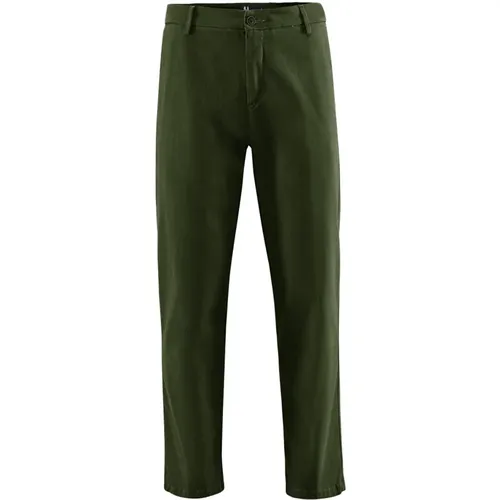 Cotton Gabardine Chino Pants , male, Sizes: W32, W29, W38, W31, W34, W40, W30, W36, W33 - BomBoogie - Modalova