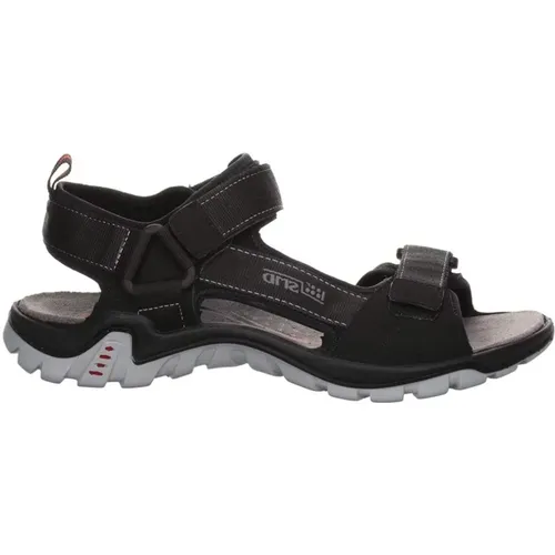 Flat Sandals for Men , male, Sizes: 8 UK - Salamander - Modalova