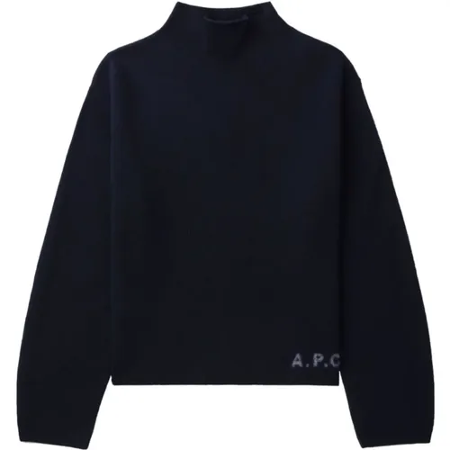 Logo Turtleneck Sweater , female, Sizes: S - A.p.c. - Modalova