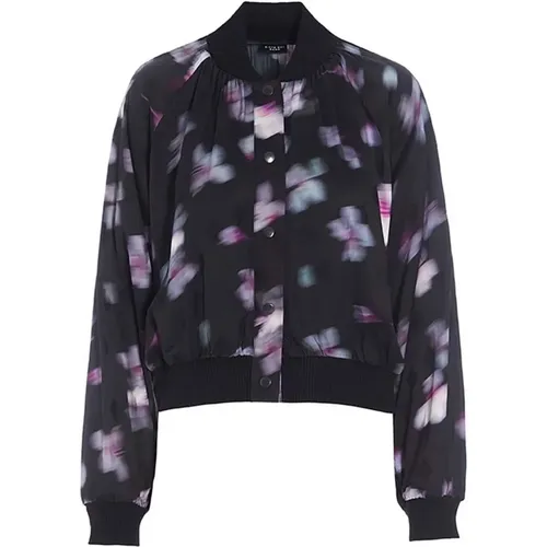 Bomber Jackets, female, , Size: M Cherry Blossom Bomber Jacket Yukoku Style - Bitte Kai Rand - Modalova