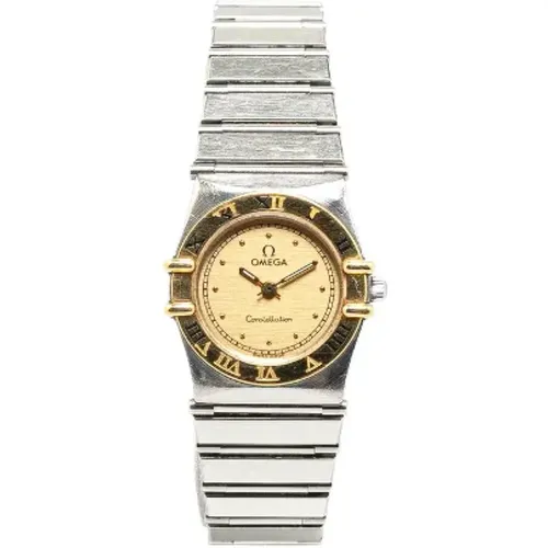 Pre-owned Metal watches , female, Sizes: ONE SIZE - Omega Vintage - Modalova