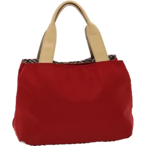 Rote Nylon-Handtasche von Burberry - Burberry Vintage - Modalova