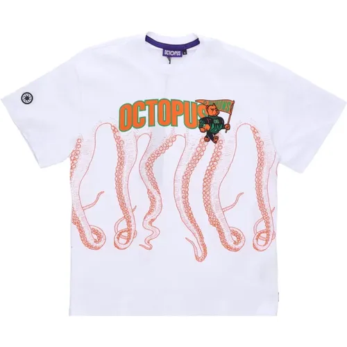 T-Shirts, male, , Size: XL Athletic Tee T-Shirt - Octopus - Modalova