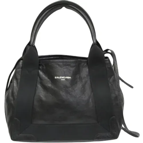 Pre-owned Tote Bags, female, , Size: ONE SIZE Pre-owned Leather totes - Balenciaga Vintage - Modalova