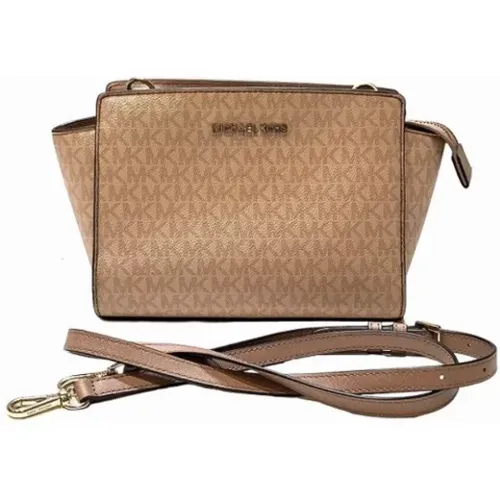 Pre-owned Cross Body Bags, female, , Size: ONE SIZE Pre-owned Leather shoulder-bags - Michael Kors Pre-owned - Modalova