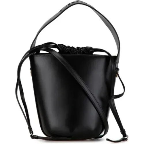 Pre-owned Bucket Bags, female, , Size: ONE SIZE Pre-owned Leather shoulder-bags - Chloé Pre-owned - Modalova