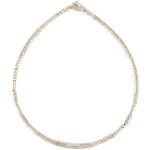 Pre-owned Jewellery, male, , Size: ONE SIZE Pre-owned Silver necklaces - Tiffany & Co. Pre-owned - Modalova