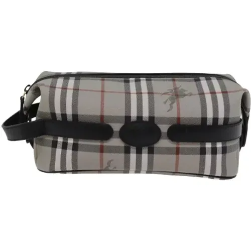 Pre-owned Canvas clutches , female, Sizes: ONE SIZE - Burberry Vintage - Modalova