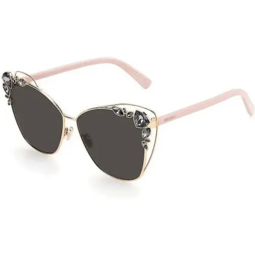 Resin Sunglasses with Category 3 , female, Sizes: ONE SIZE - Jimmy Choo - Modalova