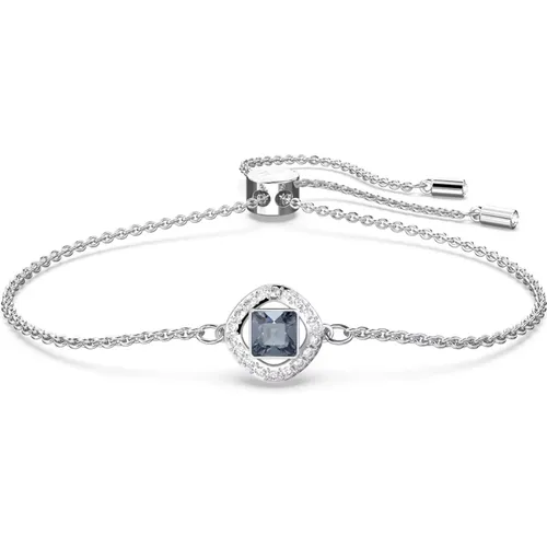 Engel Quadratisch Blau Kristall Armband - Swarovski - Modalova