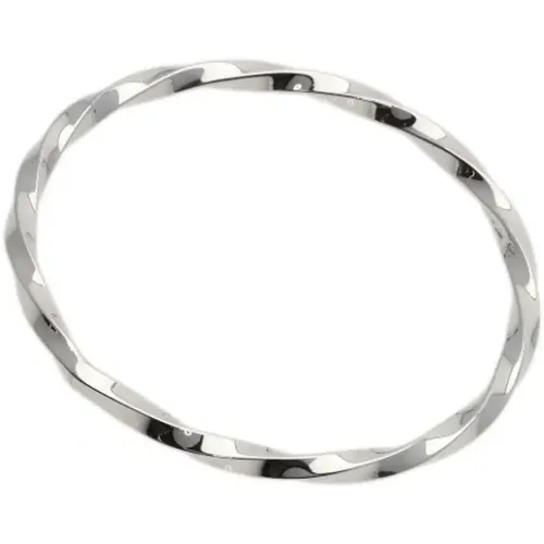 Pre-owned Jewellery, female, , Size: ONE SIZE Pre-owned Silver bracelets - Tiffany & Co. Pre-owned - Modalova